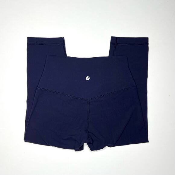 Lululemon Navy Blue Align Crop Legging - Picture 1 of 5